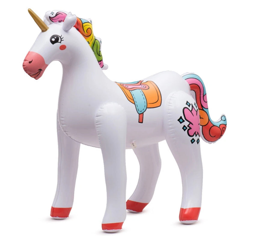 Life size inflatable unicorn 40”