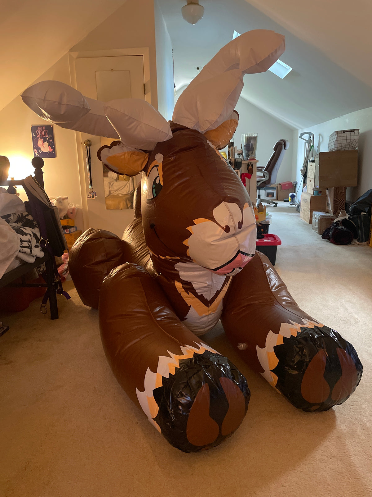 Flausi inflatable reindeer sph repair