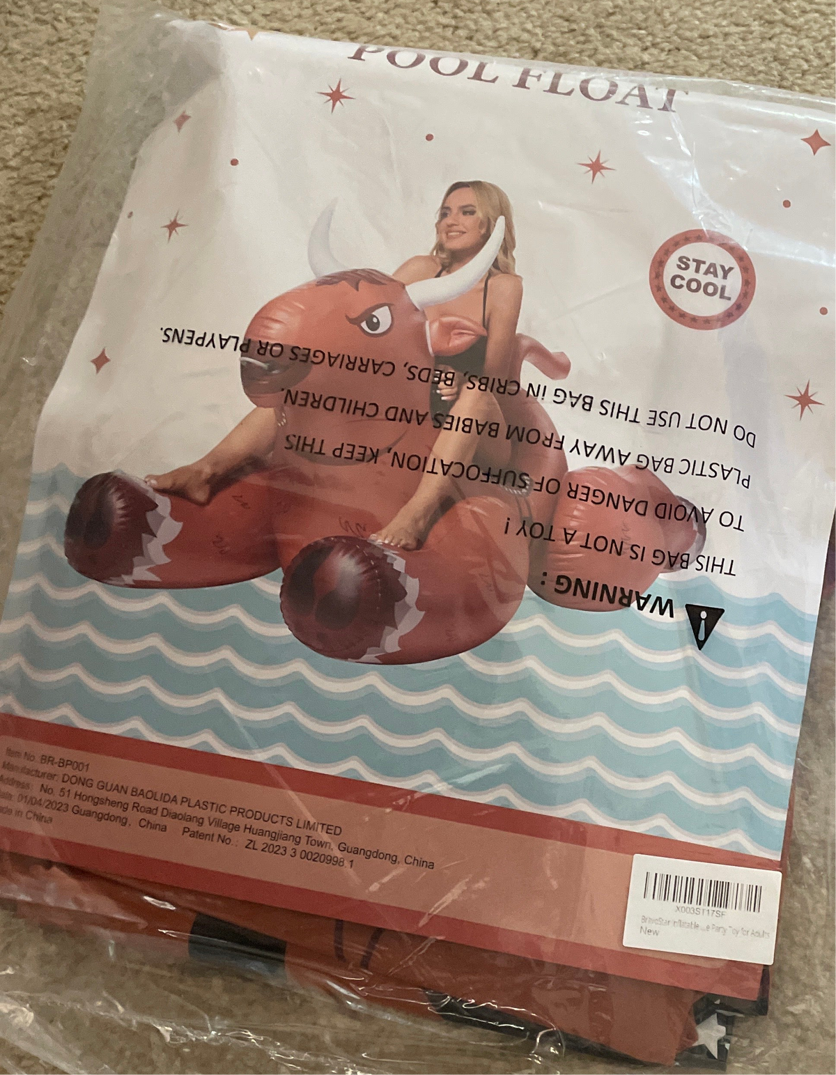 Z25 Bravostar Bull inflatable