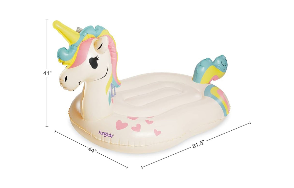Funsicle Unicorn Pool Float - Premium Inflatable